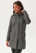 ONLY Sedona Light Coat Dark grey melange S