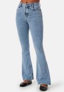 BUBBLEROOM Tove High Waist Flared Superstretch Light denim 36