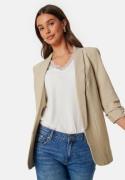 Pieces Pcbosella 3/4 Blazer Light beige L