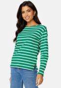 Happy Holly Yulia striped top White / Striped 40/42