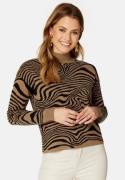 Happy Holly Parissa knitted sweater Zebra 40/42