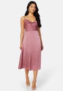 Bubbleroom Occasion Marion Waterfall Midi dress Old rose 46