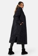 BUBBLEROOM Idah Long Padded Jacket Black M