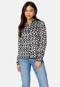 BUBBLEROOM Nicole shirt Black / Offwhite 34