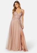 Christian Koehlert Glitter Evening Dress Glitter Pink 38