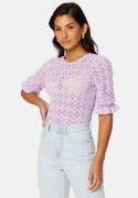 Happy Holly Padma lace top Lilac 52/54