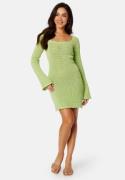 BUBBLEROOM Wren crochet dress Green XL