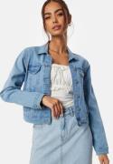 Happy Holly Stretch Denim Jacket Light blue 52