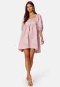 BUBBLEROOM Summer Luxe High-Low Dress Dusty pink 44