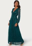 AngelEye Long Sleeve Sequin Dress Emerald XL (UK16)