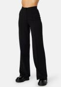 BUBBLEROOM Soft Suit Straight Trousers Black M