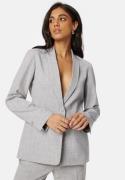 BUBBLEROOM Shelley Blazer Light grey melange 46