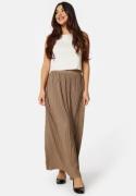 BUBBLEROOM Pleated Maxi Skirt Nougat XS