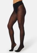 Pieces New Nikoline 20 Den Dot Tights Black S/M