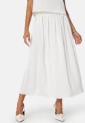 VILA Visalini Midi Skirt Cloud Dancer 36