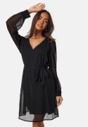 VILA Vifalia smock V-neck L/S dress Black 44