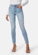 ONLY Onlblush Mid Skinny Ankle Denim Light Medium Blue De XS/30