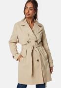 Happy Holly Pamela Trench Coat Light beige 32/34