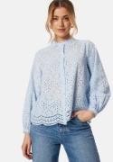 SELECTED FEMME Slftatiana L/S Embr Shirt Cashmere Blue 46