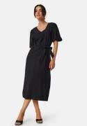 Object Collectors Item Objjacira 2/4 V-neck dress Black 34