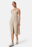 VILA Vipricil strap button dress Feather Gray 36