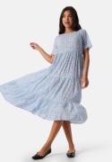 ONLY Onlmaya Life S/S Dress Cloud Dancer AOP: Jo 34