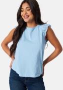 VERO MODA Vmemily SL gathering top Light Blue XS