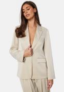 Bubbleroom Occasion Renae Satin Blazer Champagne 46