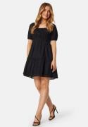 BUBBLEROOM Short Sleeve Cotton Dress Black S