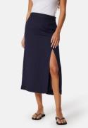 GANT Midi Linen Blend Skirt Navy 38