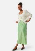 YAS Pella High Waist Midi Skirt Quiet Green L