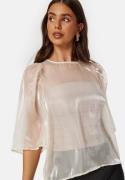 BUBBLEROOM Shimmer Blouse Champagne L