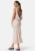 Bubbleroom Occasion CC Low back Dress Champagne XL