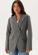 BUBBLEROOM Single Button Blazer Dark grey 46