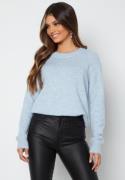 SELECTED FEMME Slflulu LS Knit O-Neck Blue XS