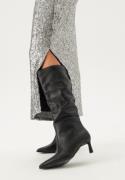 Steve Madden Lavan High Boots BLACK LEATHER 36