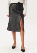 ONLY Onlmagga Faux Leather Skirt Black XS