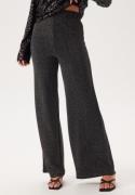 Pieces Pclina Hw Wide Pants  Black XS