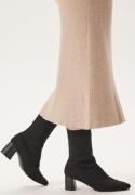 BUBBLEROOM Knitted Ankle Boot Black 41