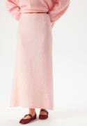 Pieces Pcpam Hw Ank Knit Skirt Pink-a-boo M