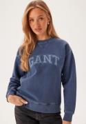 GANT Arch C-neck Sweat Prussian Blue M