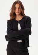 BUBBLEROOM One Button Cardigan Black L