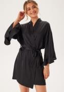 BUBBLEROOM Frill Robe  Black 32/34