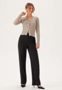 Pieces Pciris Cardigan  Birch Stripes:Black S