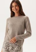 VERO MODA Vmdoffy LS O-Neck Blouse Moon Rock Detail:Melange M