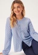 Happy Holly Trumpet Sleeve Lace Cardigan Light blue 52/54