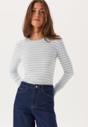 Pieces Pcruka Ls Top Noos Cashmere Blue Stripes:cloud Da XL