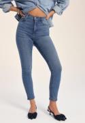 BUBBLEROOM  High Ankle Superstretch Jeans Light blue 34