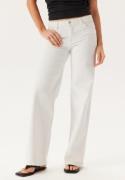 Pieces Pcselma Lw Wide Jeans Od Bright White 32/32