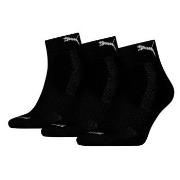 Puma Strumpor 3P Cushioned Quarter Sock Svart Strl 43/46